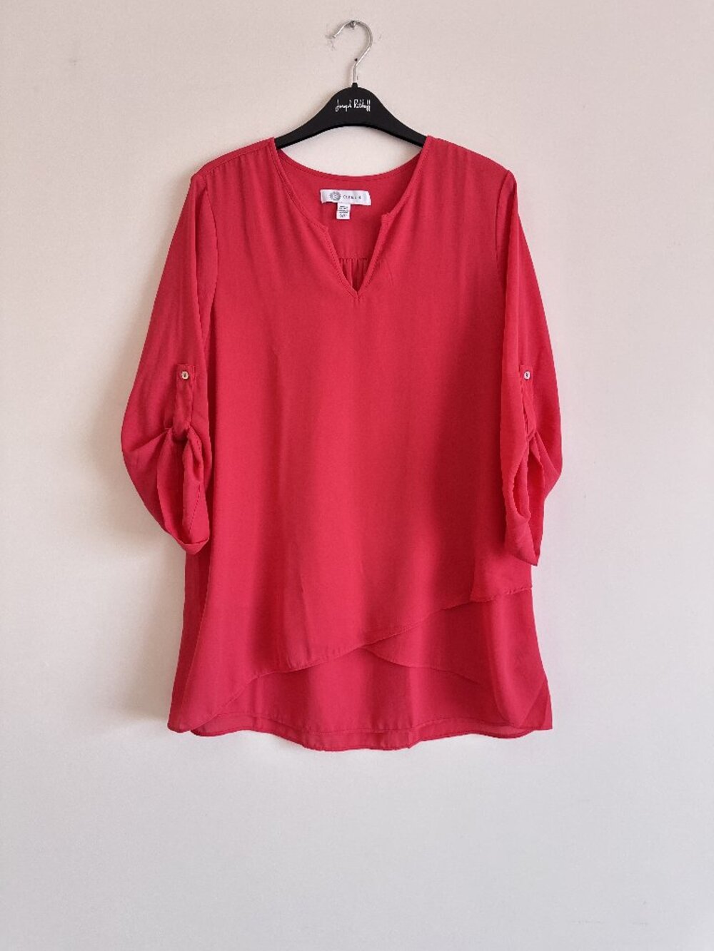 V-Neck Layered Flowy Summer Tunic